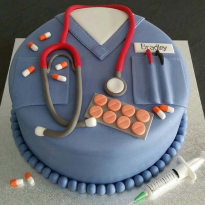 Doctor Theme Cake