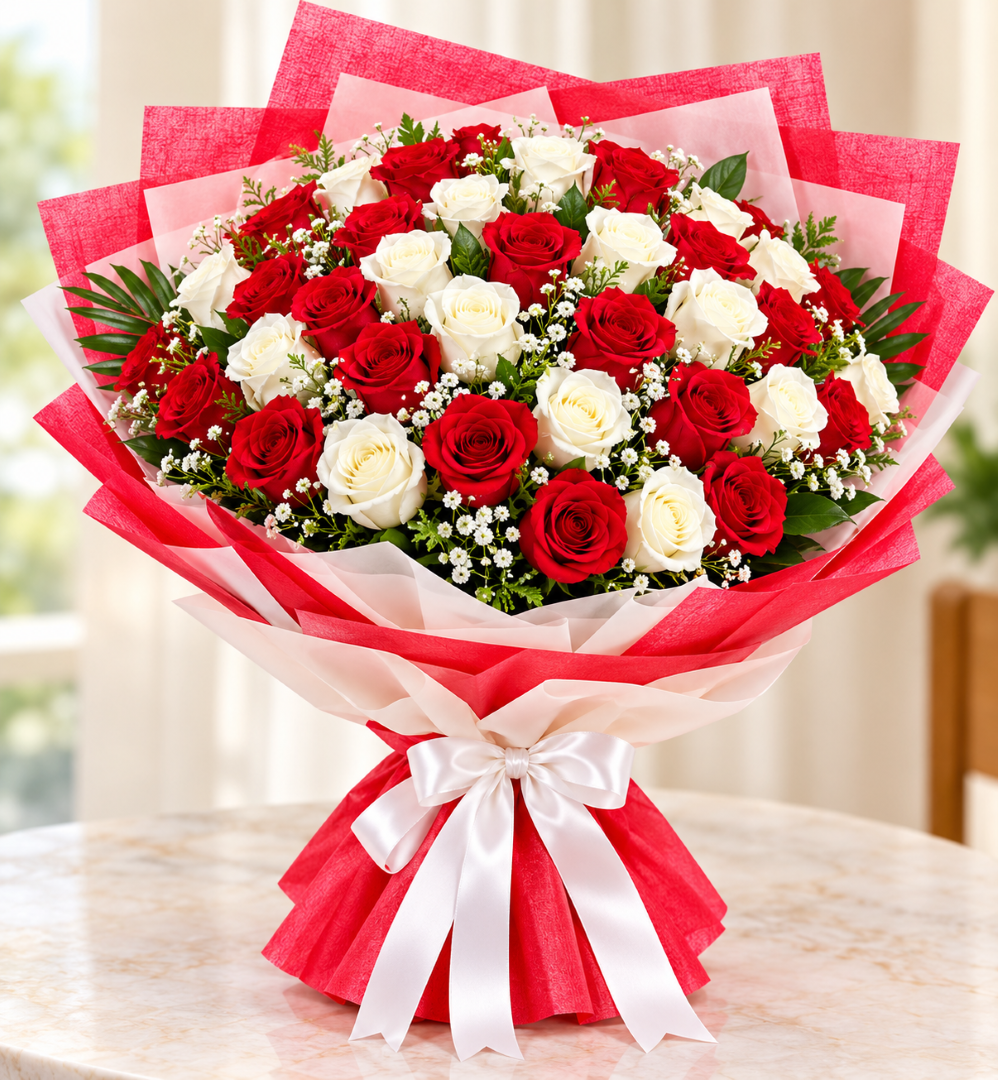 Rosy Elegance Bouquet