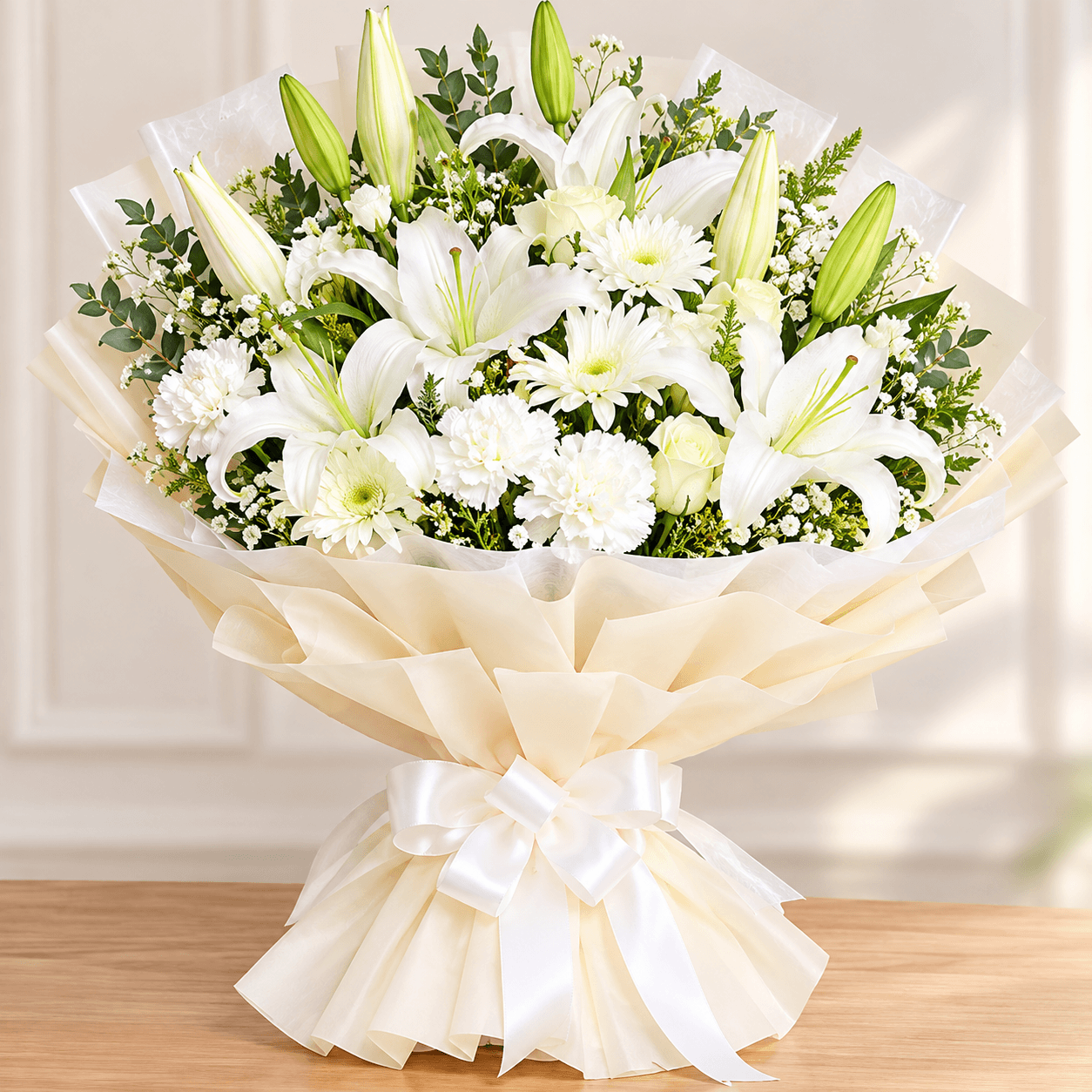 Pure White Elegance