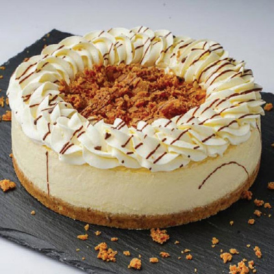 Creamy Kesar Cheesecake
