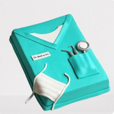 Healthcare Hero Doctor-Themed Cake