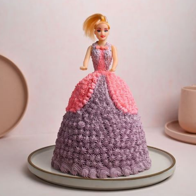 Barbie Cake – A Perfect Surprise for Your Little Princess