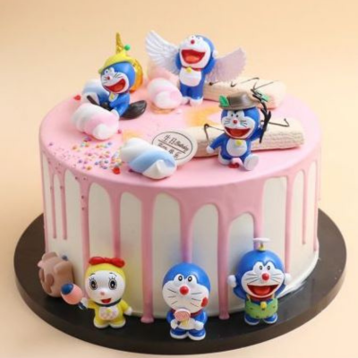Doraemon & Nobita Photo Designer Cake