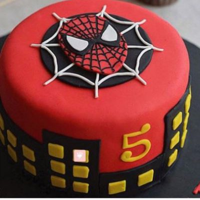 Heroic Spiderman Cake