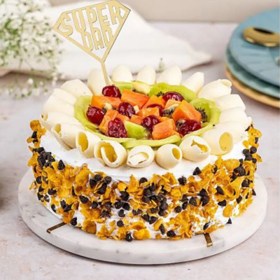 Fruit Overload Cake – A Symphony of Freshness
