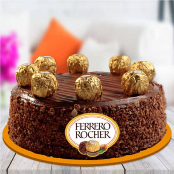 Ferrero Rocher Truffle Cake
