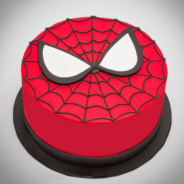 Delightful Spiderman Cake