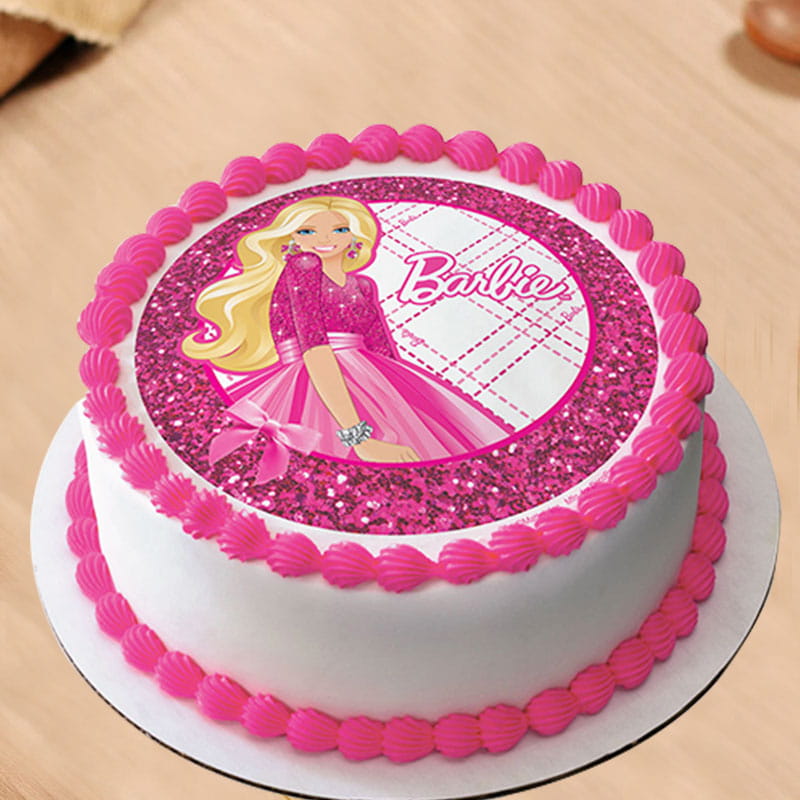Barbie Birthday Cake