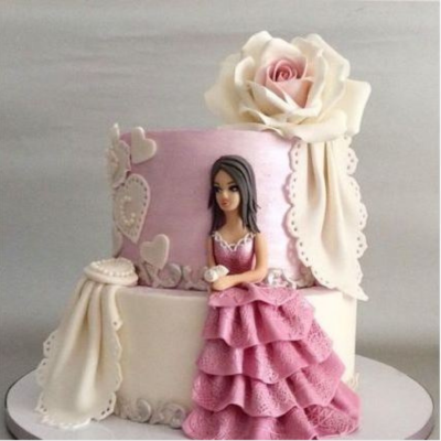 Barbie Princess Cake