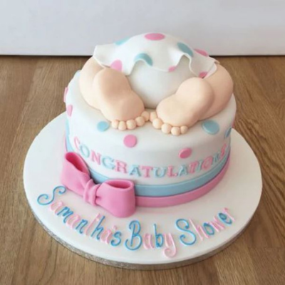 New baby theme Cake