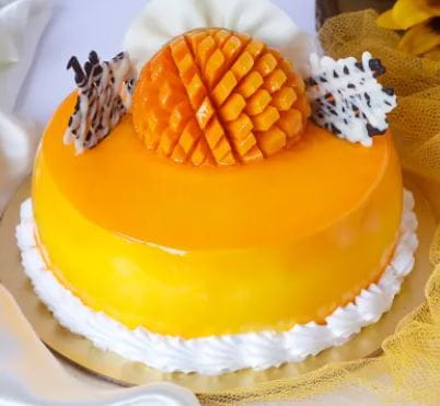 Elegant Mango Half Kg Birthday Cake by Cake Square | Birthday and  Anniversary Cakes | Available in Egg/Eggless - Cake Square Chennai | Cake  Shop in Chennai