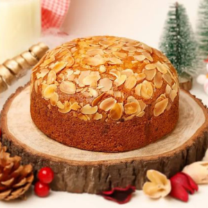 xmas almond plum cake